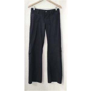 Athleta black dipper hiking cargo utility stretch pants